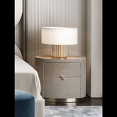 Trueliving Modern Grey Side Console Table With drawer H 34" x W 36" x D 12"